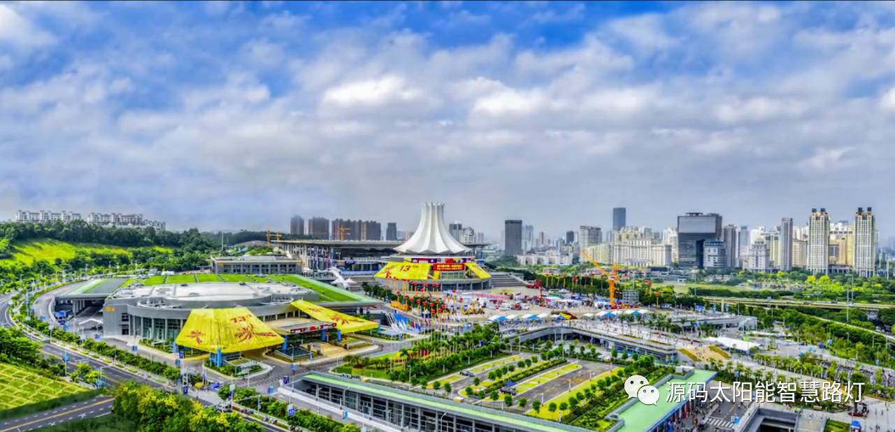 太陽能路燈，太陽能路燈廠家，太陽能平板燈，東盟博覽會